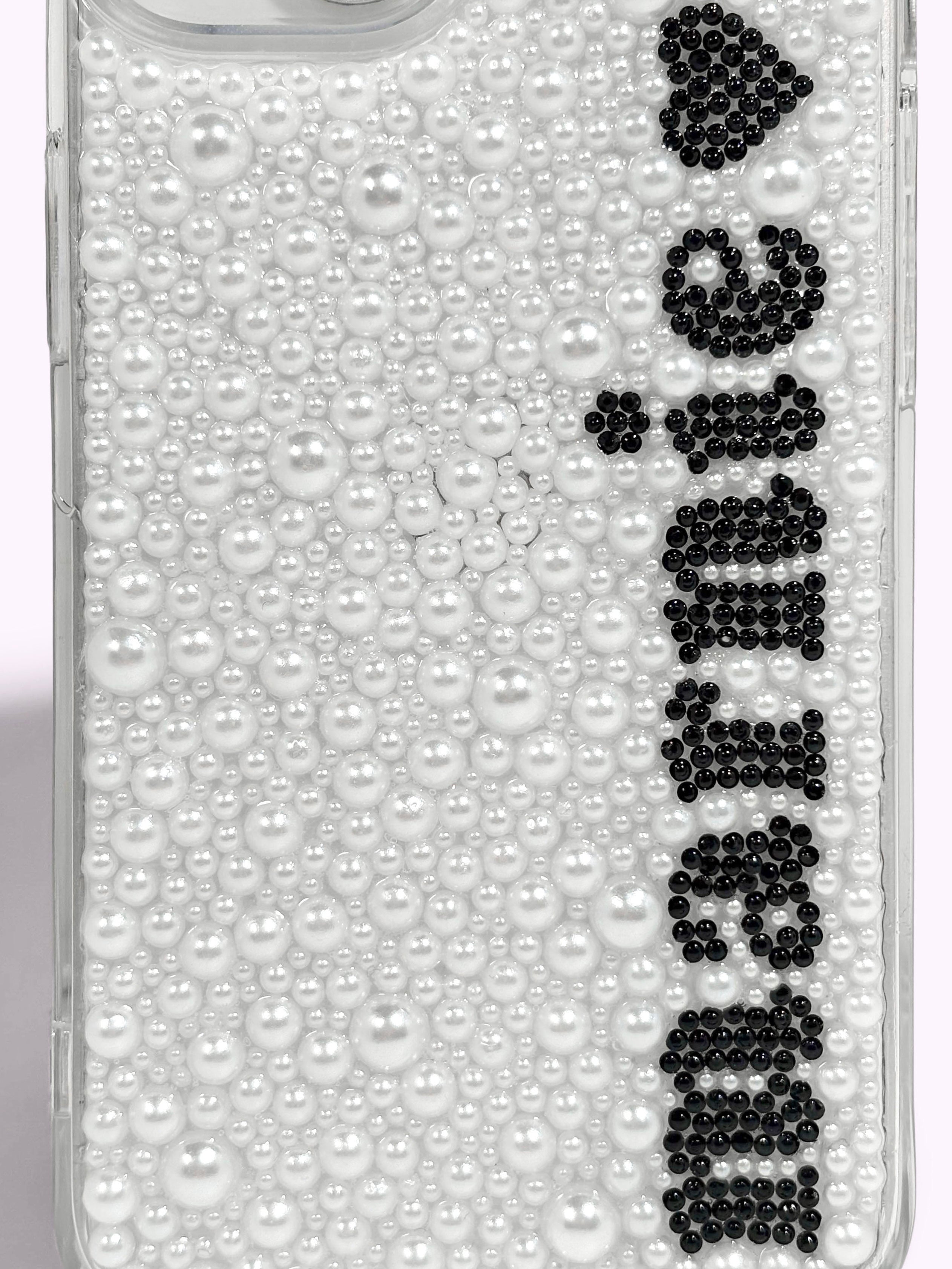 The Marnie Made It Kit ® - Black Name Phone Case