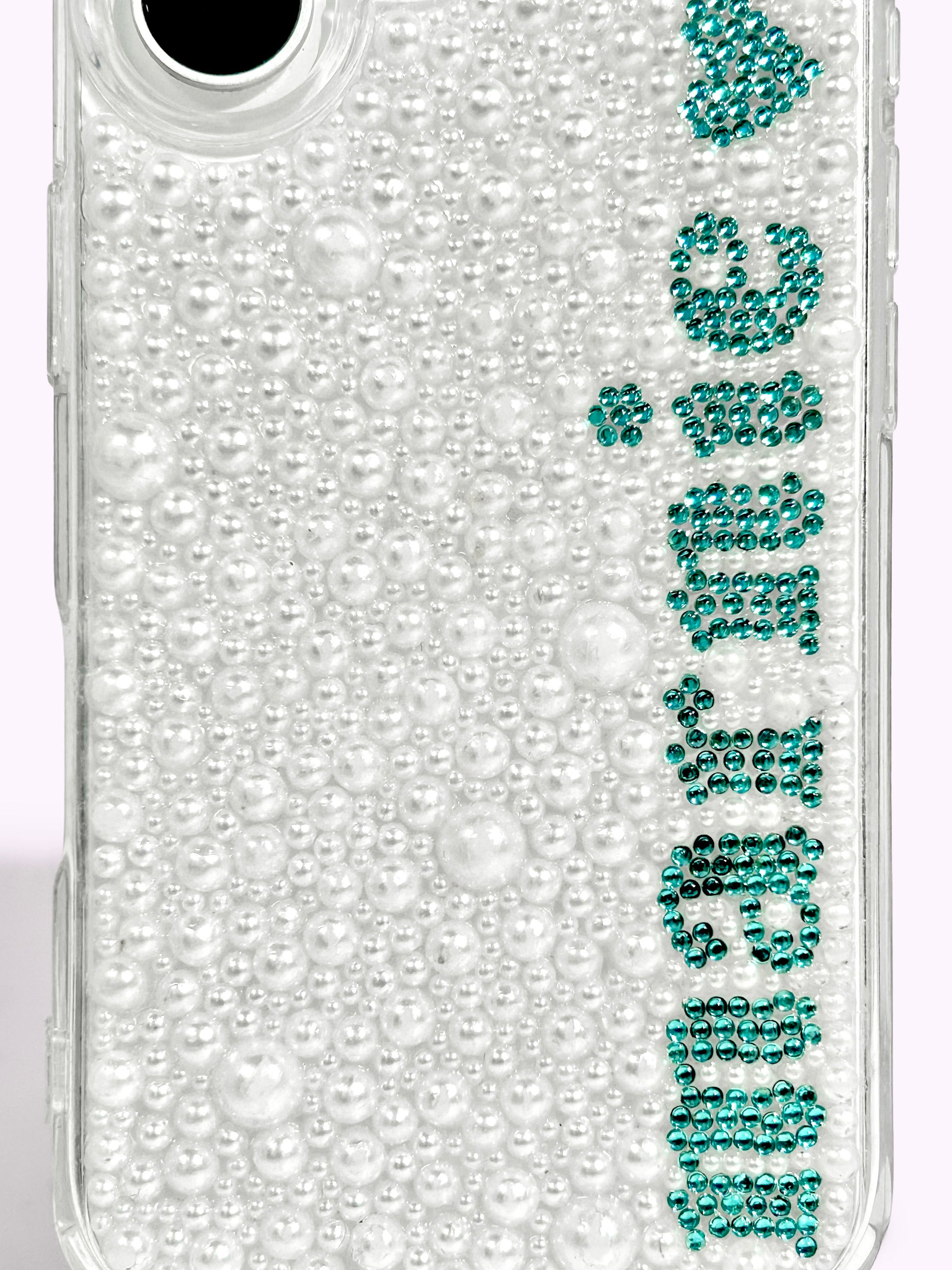The Marnie Made It Kit ® - Turquoise Name Phone Case