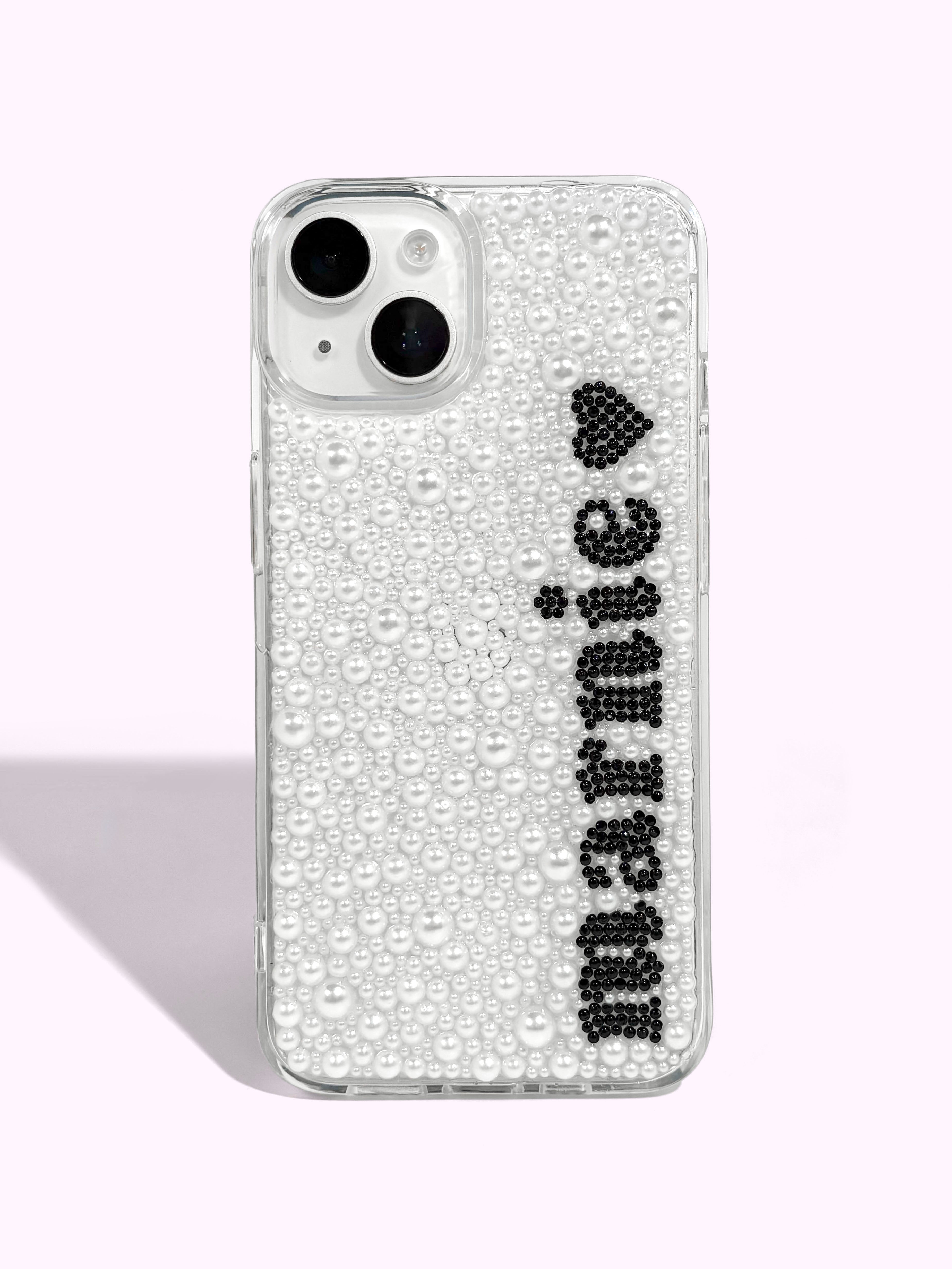 The Marnie Made It Kit ® - Black Name Phone Case