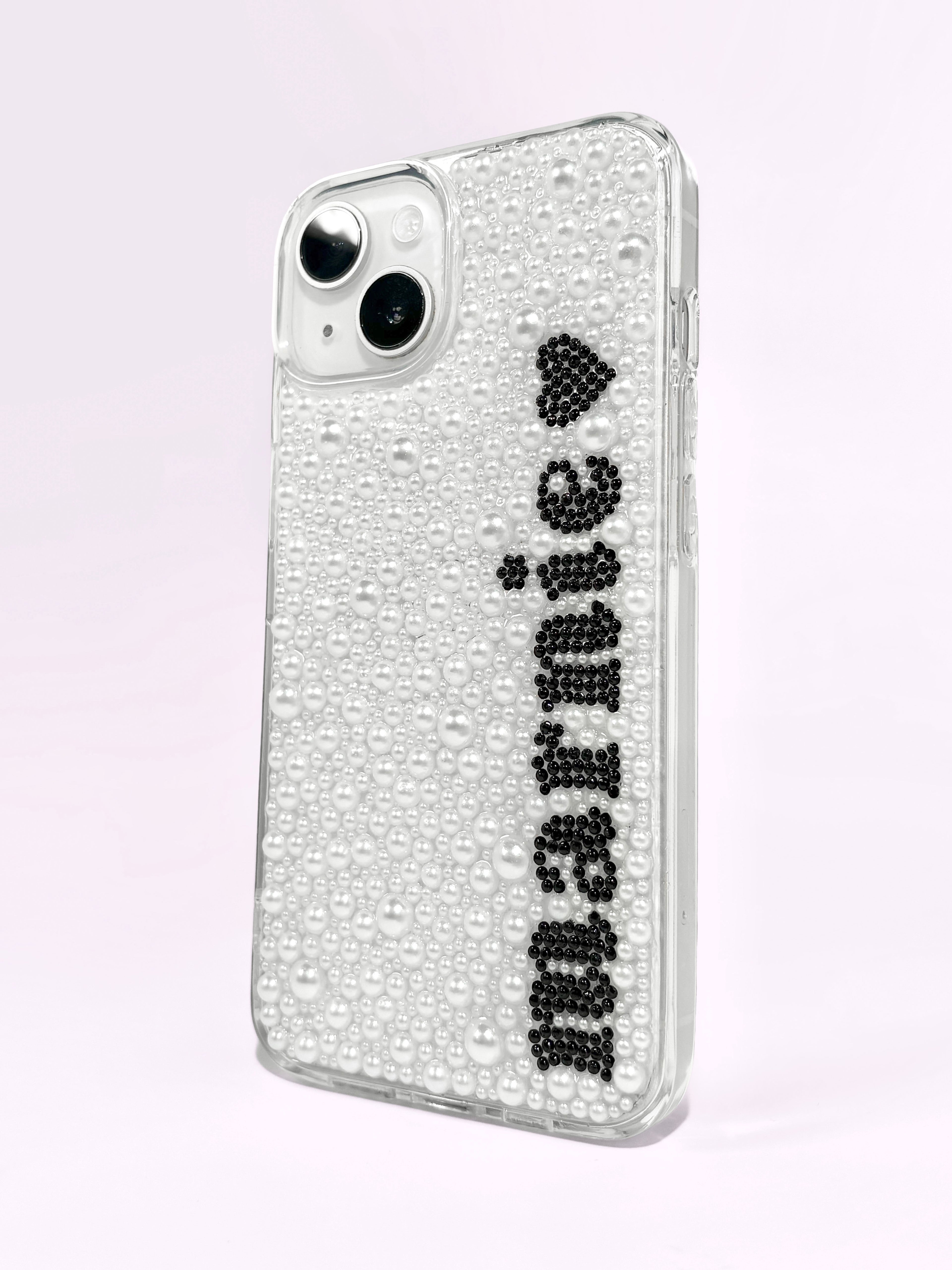 The Marnie Made It Kit ® - Black Name Phone Case