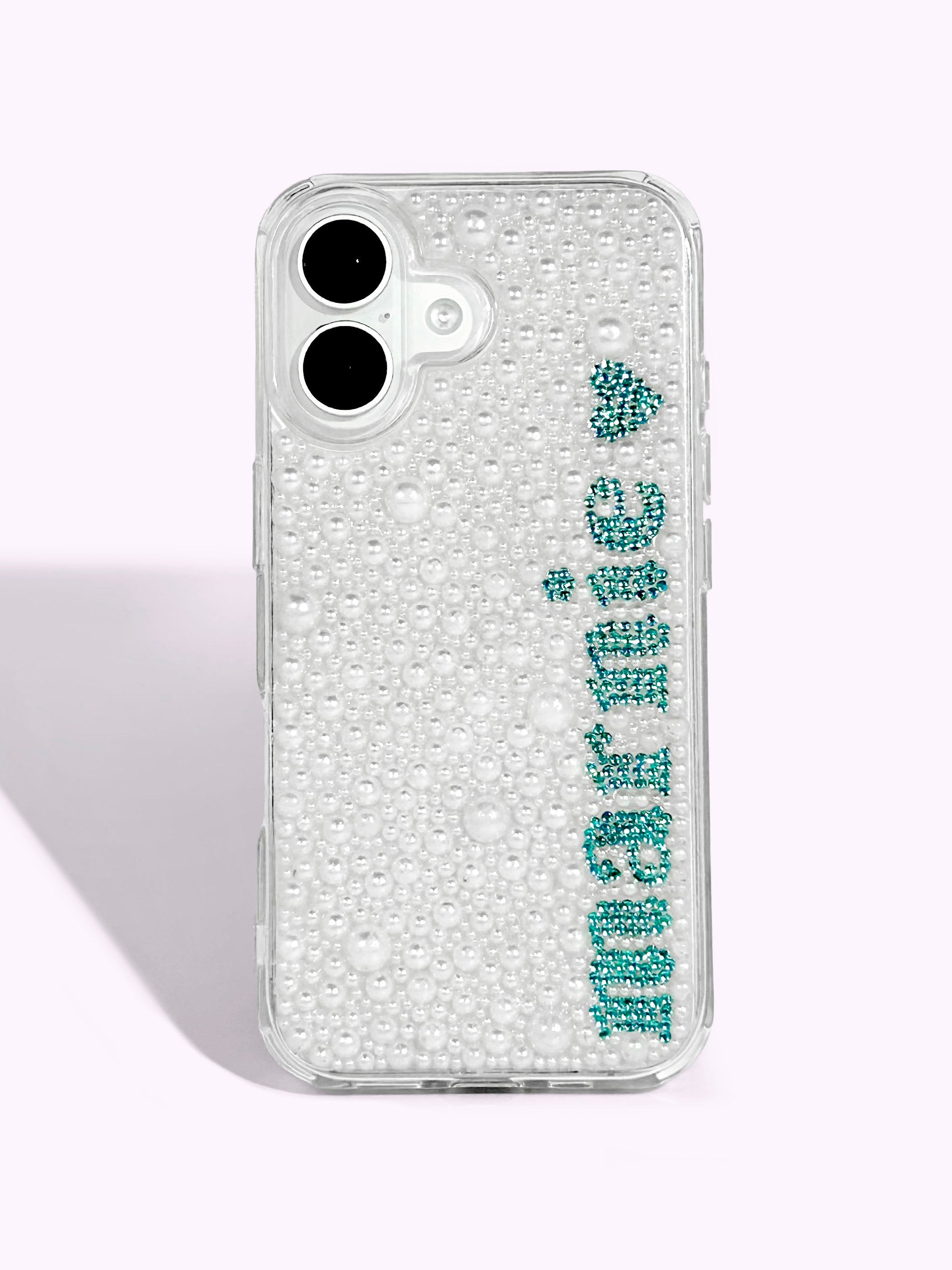 The Marnie Made It Kit ® - Turquoise Name Phone Case